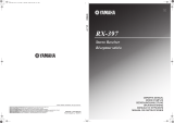 Yamaha RX-397 El manual del propietario