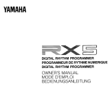 Yamaha RX5 El manual del propietario
