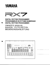 Yamaha RX7 El manual del propietario