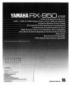 Yamaha RX-950 El manual del propietario