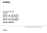 Yamaha RX-A2040 El manual del propietario