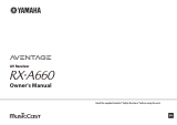 Yamaha RX-A660 El manual del propietario