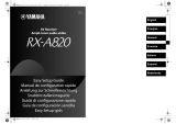 Yamaha RX-A820 El manual del propietario