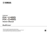 Yamaha RX-D485 El manual del propietario