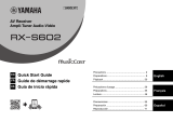 Yamaha RX-S602 Guía de inicio rápido