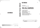 Yamaha RX-SL100 El manual del propietario