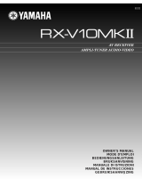 Yamaha RX-V10MKII El manual del propietario