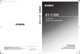 Yamaha RX-V1800 El manual del propietario