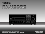 Yamaha RXV2092 Manual de usuario