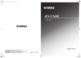 Yamaha RX-V2400 Manual de usuario