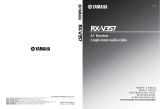 Yamaha RX-V357 Manual de usuario