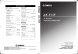Yamaha RX-V359 El manual del propietario