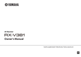 Yamaha RX-V381 El manual del propietario