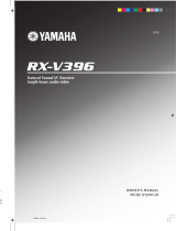 Yamaha RX-V396 Manual de usuario