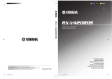 Yamaha RX-V420RDS Manual de usuario