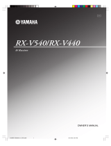 Yamaha RX-V440 Manual de usuario