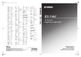 Yamaha RX-V461 El manual del propietario