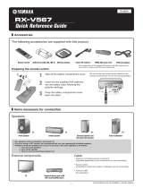Yamaha RX-V567 El manual del propietario
