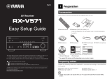 Yamaha RX-V571 El manual del propietario
