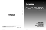 Yamaha RX-V595aRDS Manual de usuario
