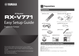 Yamaha RX-V771 Guía de instalación