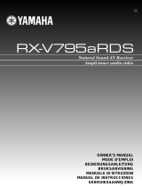 Yamaha RX-V795aRDS Manual de usuario
