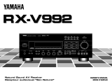 Yamaha RX-V992 El manual del propietario