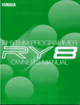Yamaha RY8 Manual de usuario