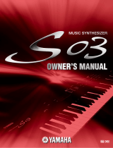 Yamaha S03 El manual del propietario