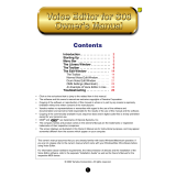 Yamaha S08 Voice Editor El manual del propietario