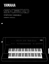 Yamaha SK-50D El manual del propietario