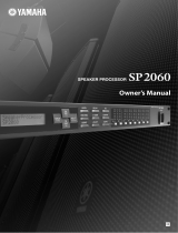 Yamaha SP2060 El manual del propietario