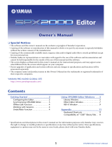 Yamaha SPX2000 El manual del propietario