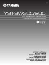 Yamaha YST-SW205 El manual del propietario