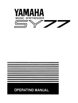 Yamaha SY77 El manual del propietario