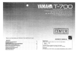 Yamaha T-700 El manual del propietario