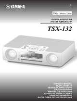 Yamaha TSX-132 Black Manual de usuario