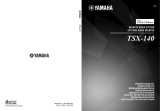 Yamaha TSX-140 El manual del propietario