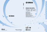 Yamaha TSX-B141 Black Manual de usuario
