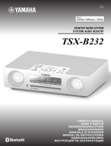 Yamaha TSX-B232 Black Manual de usuario