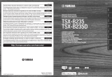 Yamaha TSX-B235 Black Manual de usuario