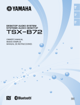 Yamaha TSX-B72 El manual del propietario