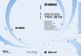 Yamaha TSX-B72 White Manual de usuario