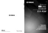 Yamaha TSX-W80LB El manual del propietario