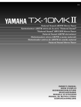 Yamaha TX-10MKII El manual del propietario