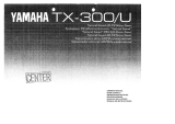 Yamaha TX-300U El manual del propietario