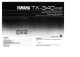 Yamaha TX-340 El manual del propietario