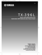 Yamaha TX-396L El manual del propietario