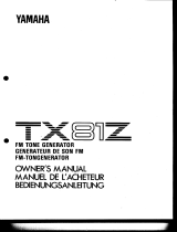Yamaha TX81Z El manual del propietario
