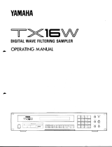Yamaha TX16W El manual del propietario